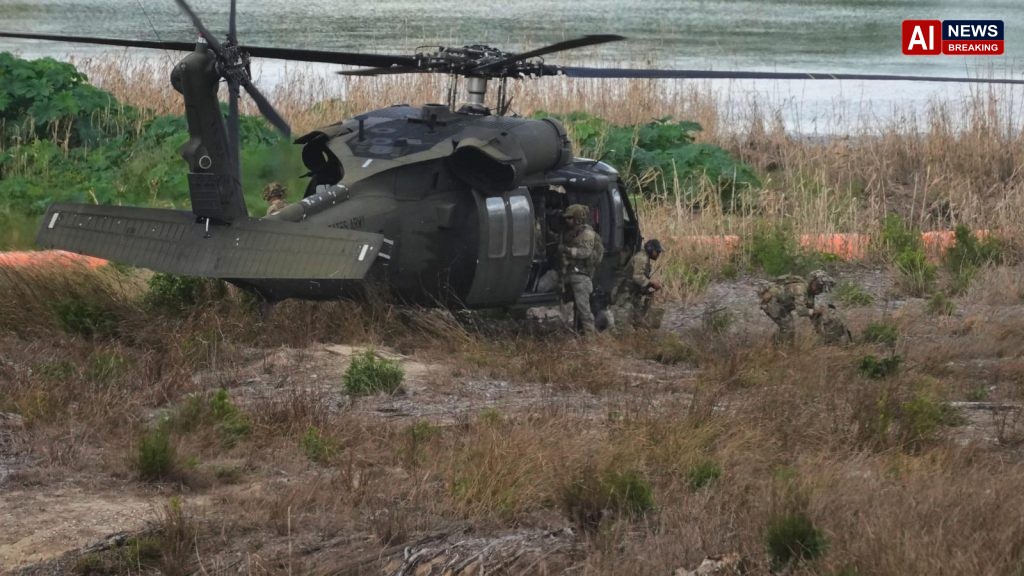 After surging troops to the border, US Army showcases a quieter Rio Grande