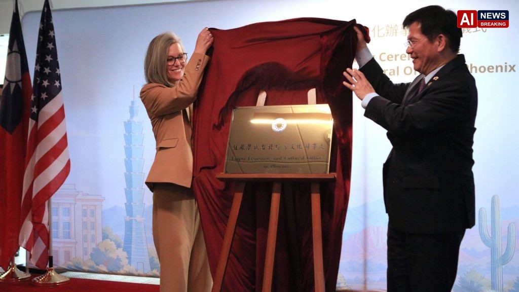 Arizona opens new Taiwan representative office, rejecting warning from China
