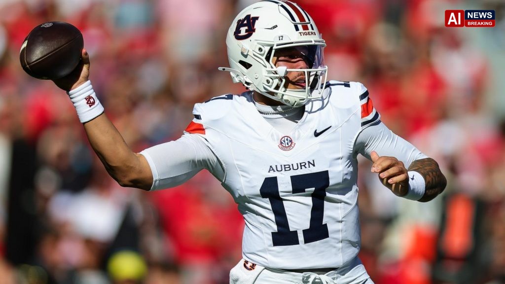 Auburn beats No. 1 Georgia 27-24 on Alex McPherson's last-second 34-yard field goal