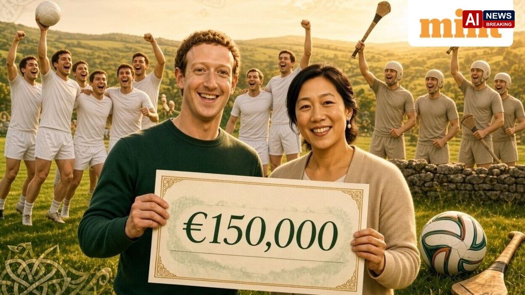 Mark Zuckerberg, Priscilla Chan donate €150,000 to three Irish GAA clubs: Why they picked these